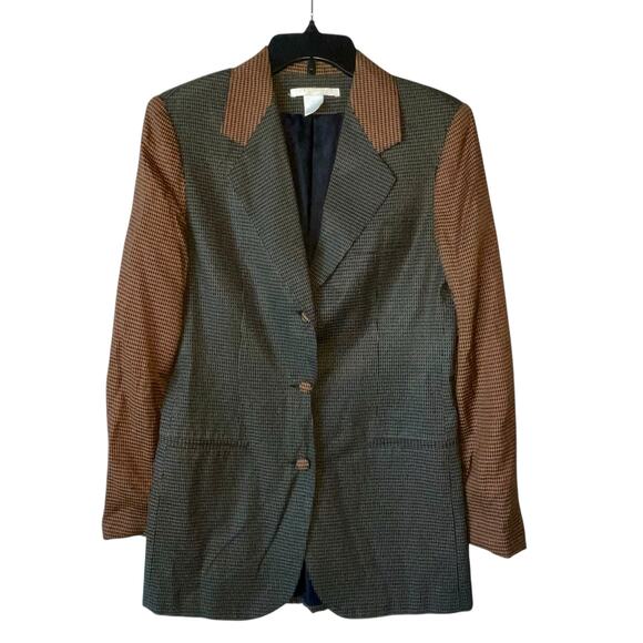 The Limited VTG Blazer Harliquin Y2K - Picture 5 of 8
